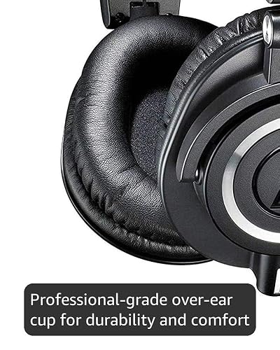 Audio-Technica M50x Professional Monitor Headphones Black : Amazon